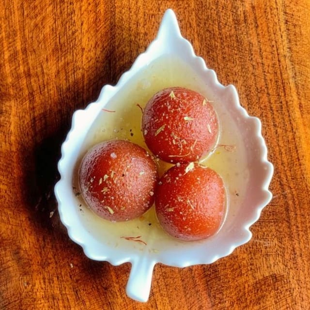 Gulab jamun.