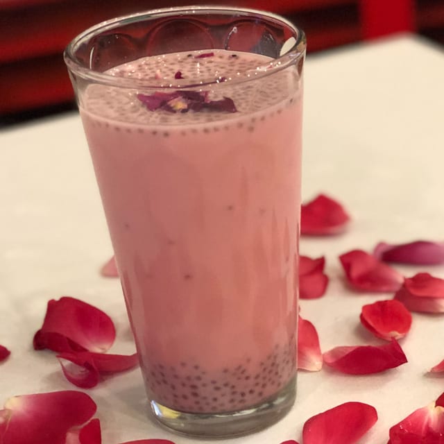 Rose milk.