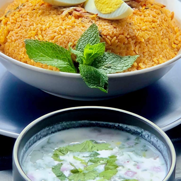 Delicious Chicken Biryani Awaits