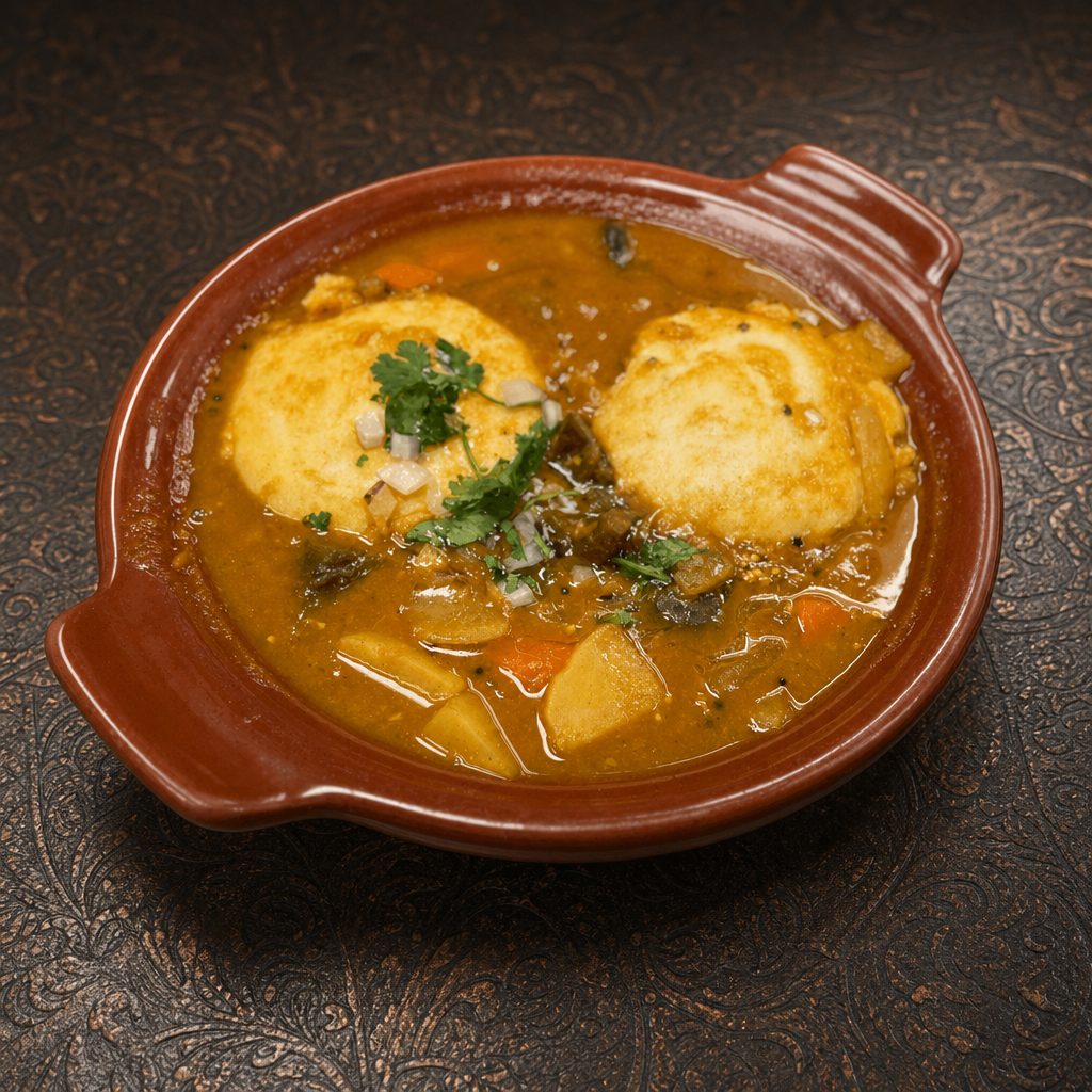 Sambar Idli.