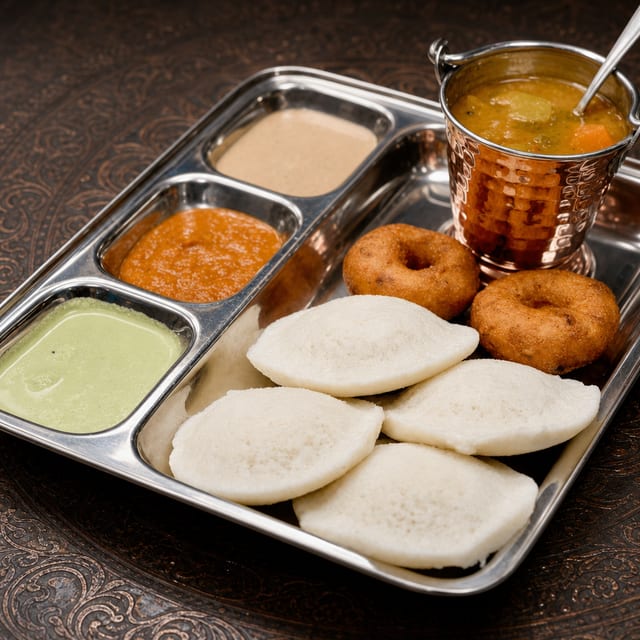 Idli vadai set.