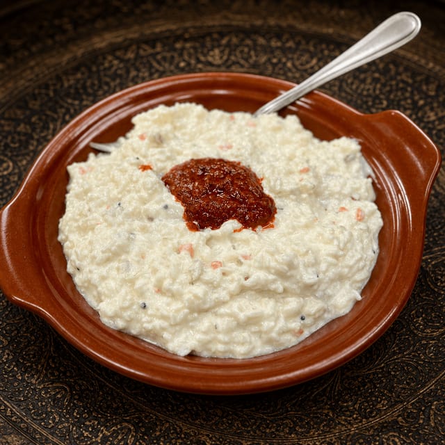 Thayir Sadam (Curd Rice).