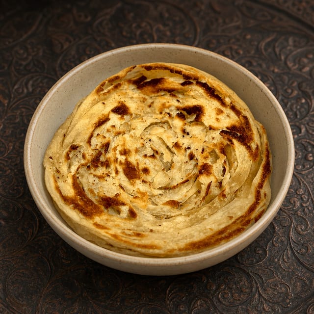 Malabar parotta.