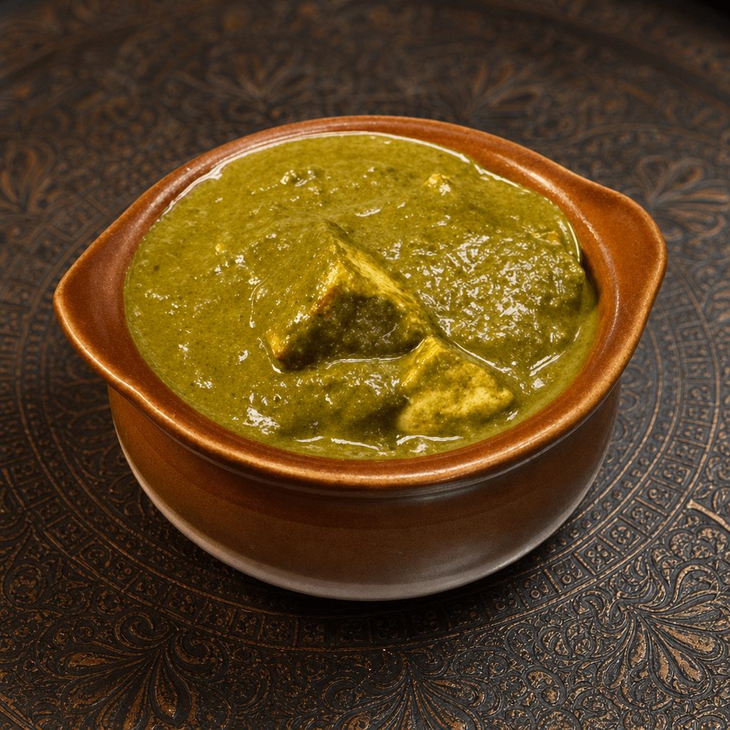 Saag (Spinach Curry).