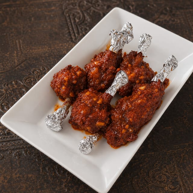 Chicken lollipop.