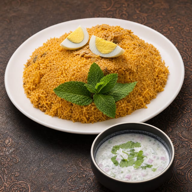 Chutneyville Chicken Biryani.