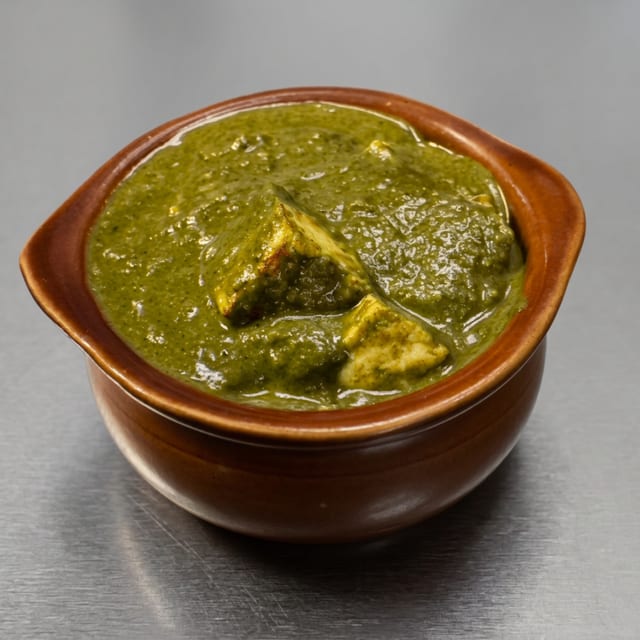 Saag (Spinach Curry).