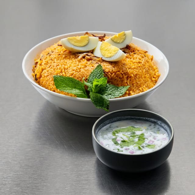 Chutneyville Chicken Biryani.
