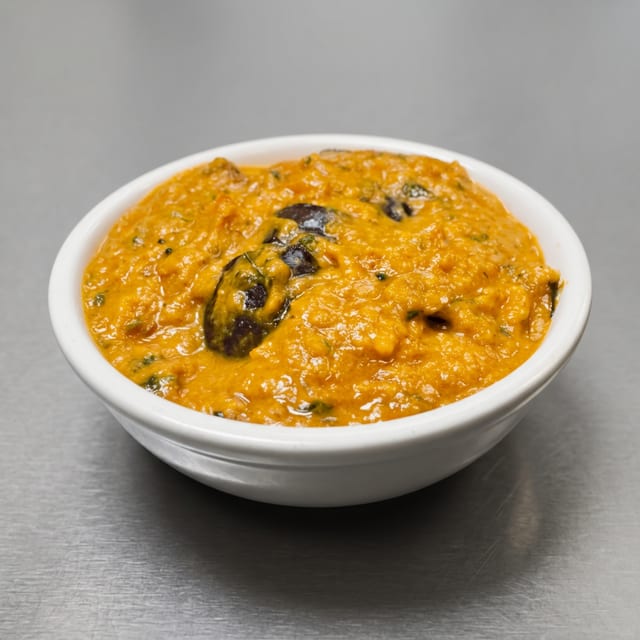 Madras Brinjal Curry.