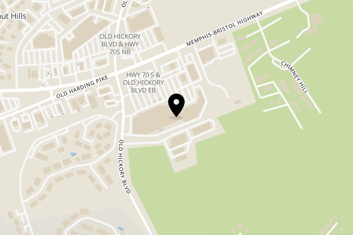 Map showing the location of 615chuTNey - A Very Indian Affair on 7075 Hwy 70 S in Nashville